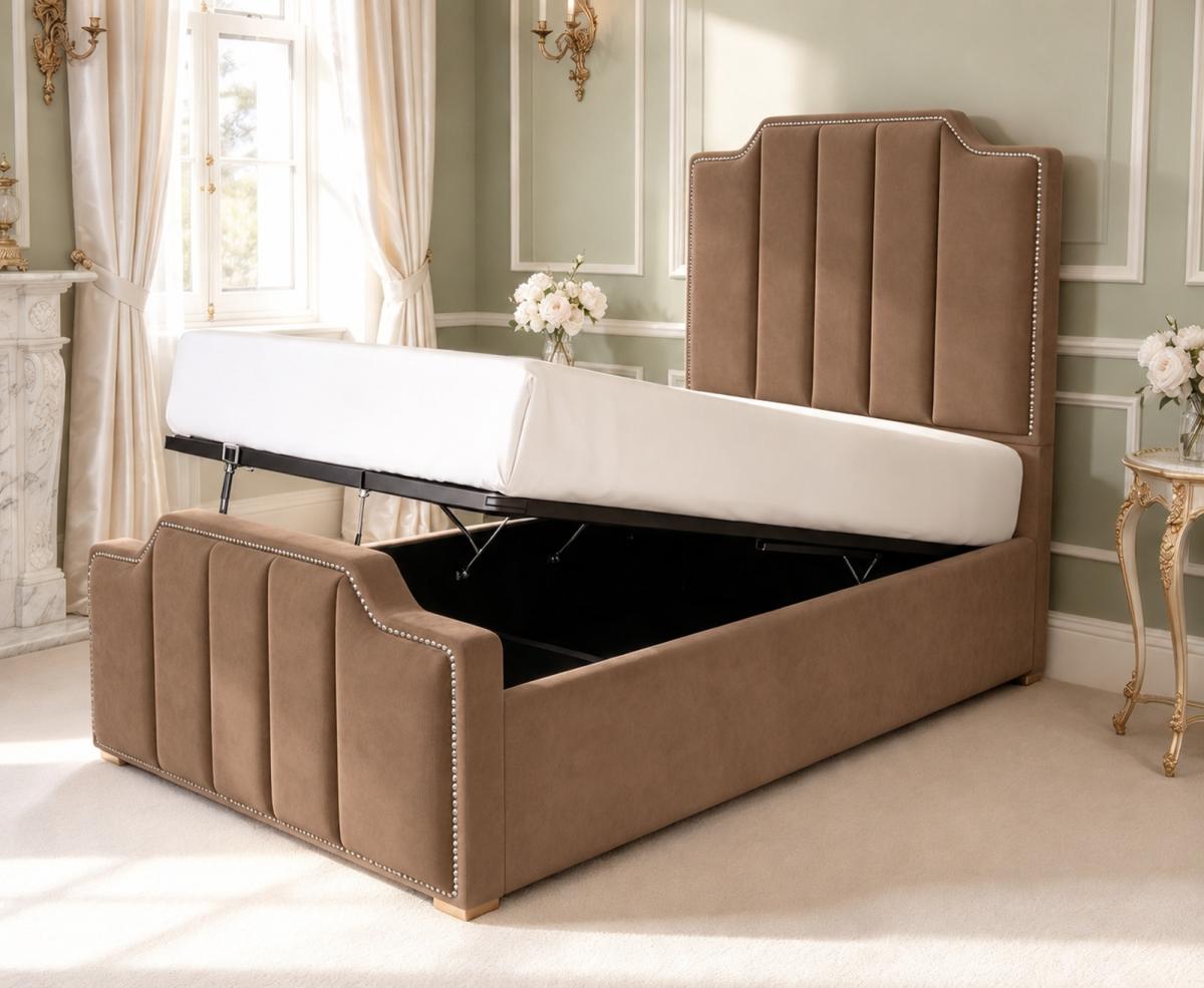 Amberley Kids Upholstered Ottoman Bed, view 19