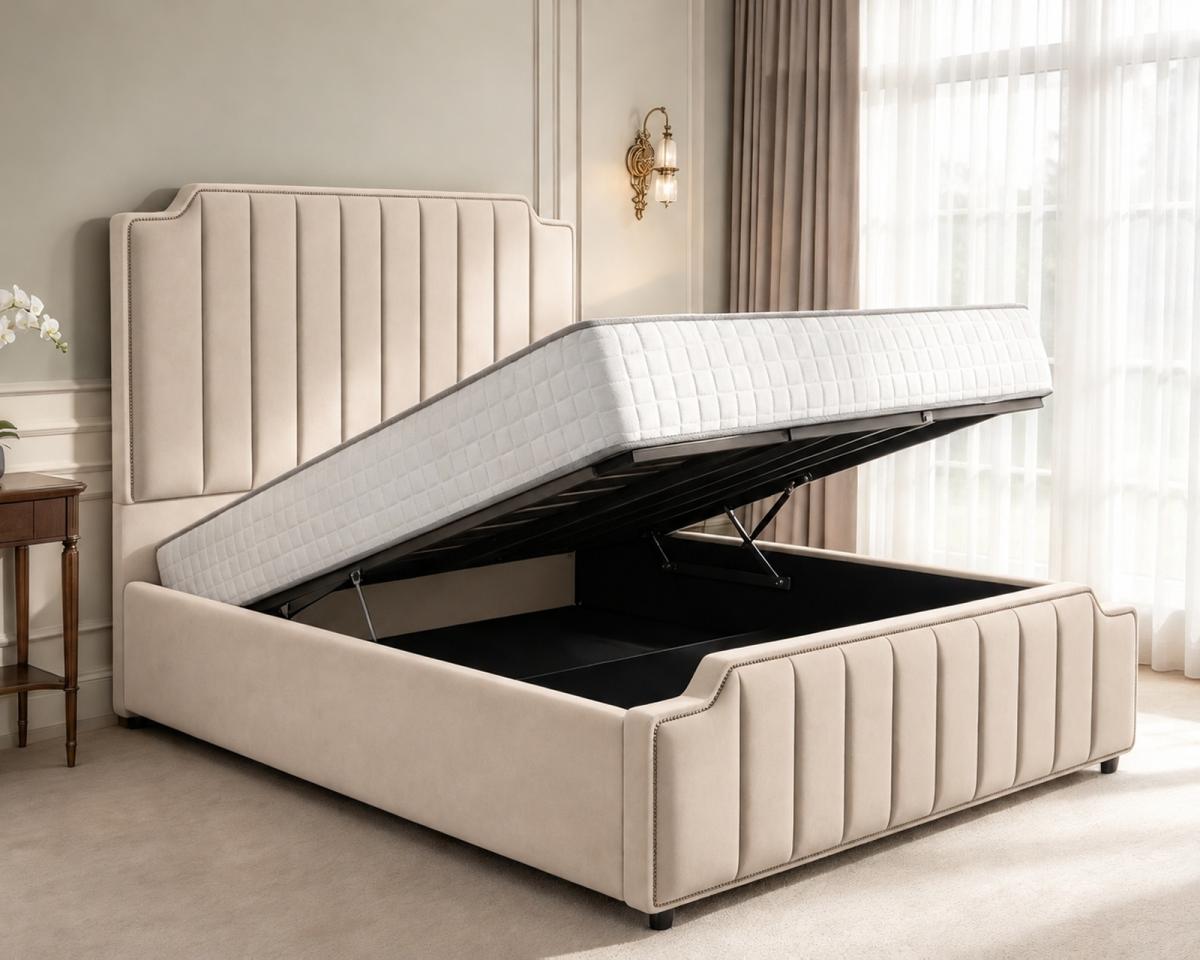 Amberley Upholstered Ottoman Bed — Upholstered Ottoman Beds, made to order