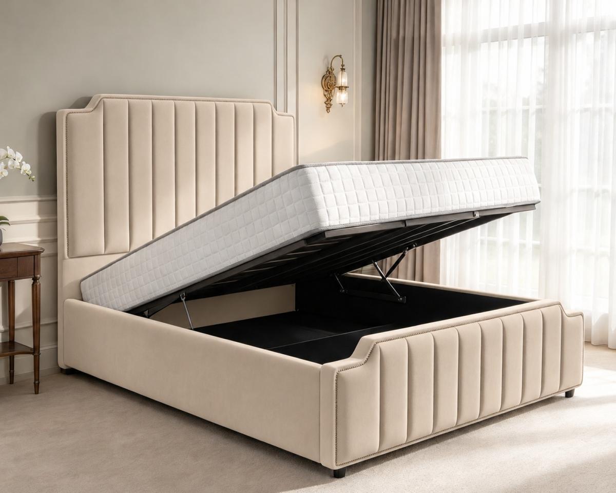 Amberley Upholstered Ottoman Bed, view 11