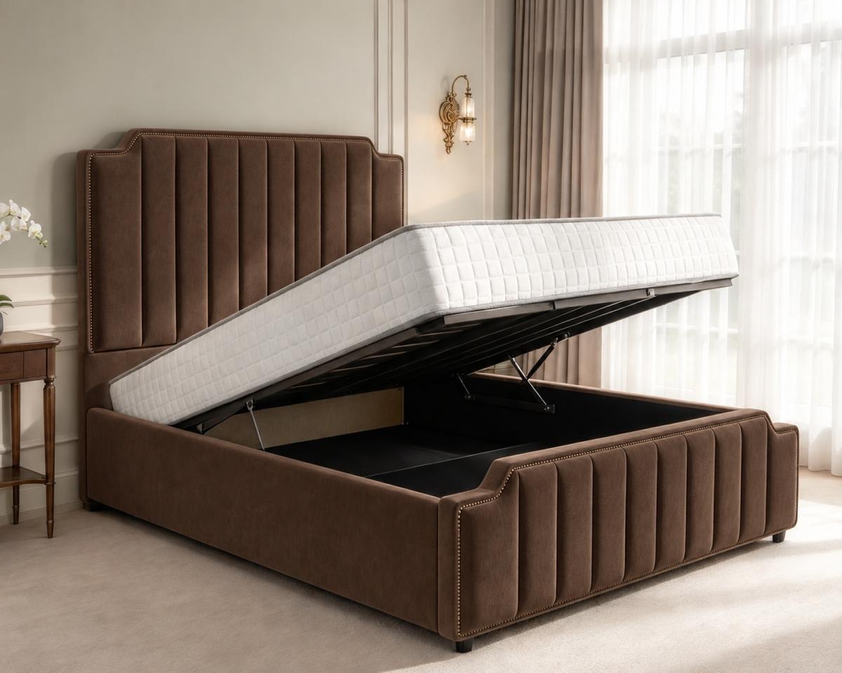 Amberley Upholstered Ottoman Bed, view 13