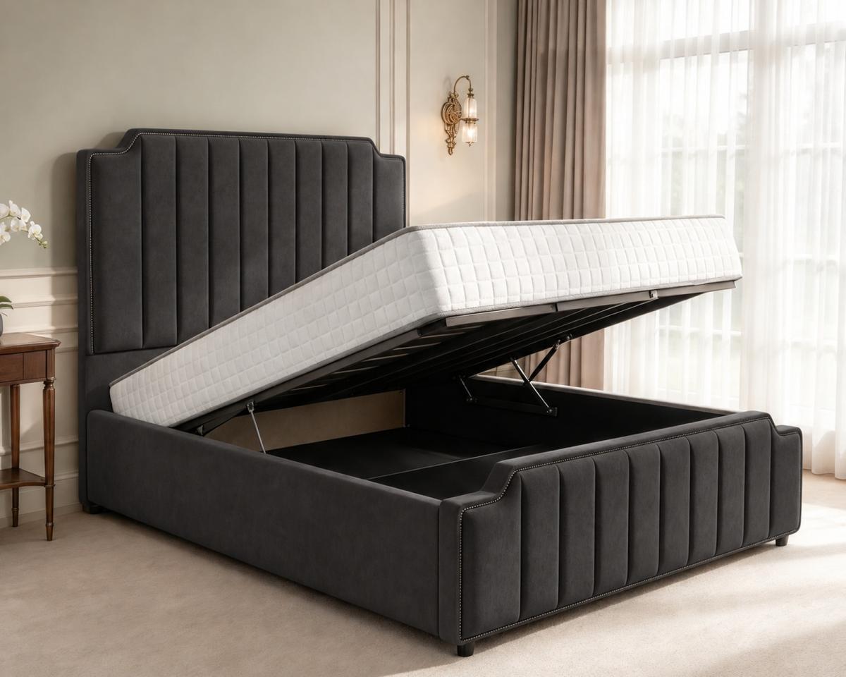 Amberley Upholstered Ottoman Bed, view 17