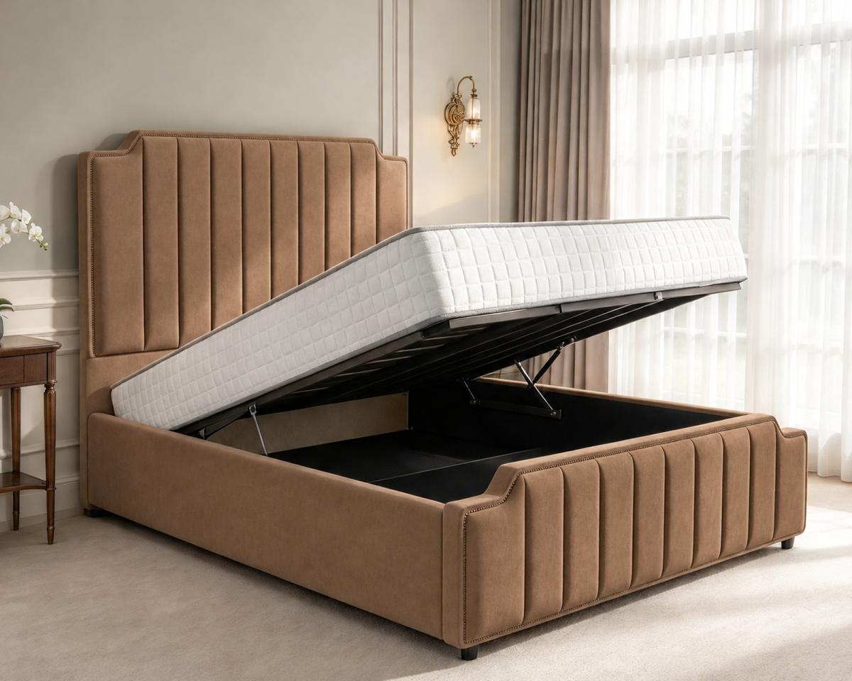 Amberley Upholstered Ottoman Bed, view 19
