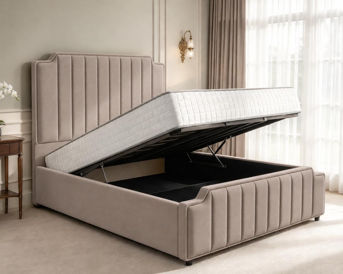 Amberley Upholstered Ottoman Bed, view 20