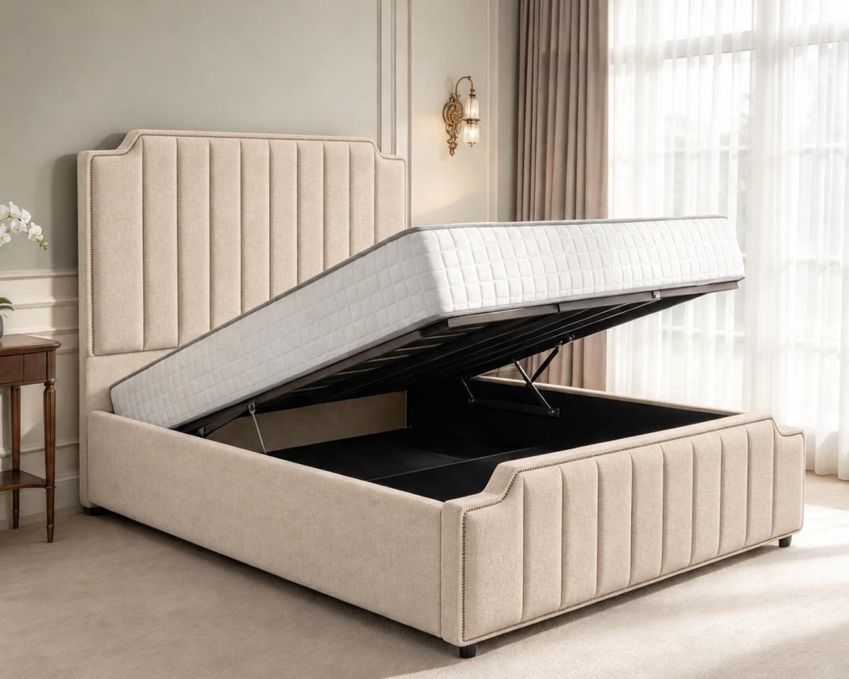 Amberley Upholstered Ottoman Bed, view 24