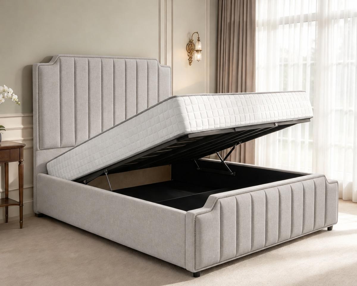Amberley Upholstered Ottoman Bed, view 26