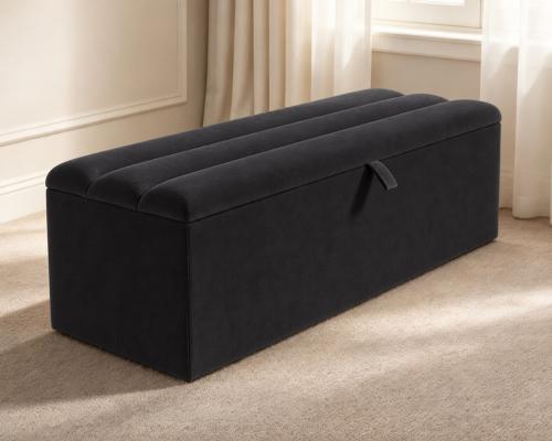 Black Plush Velvet