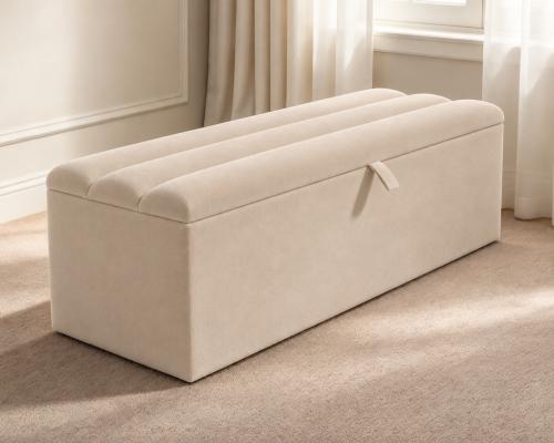 Cream Plush Velvet