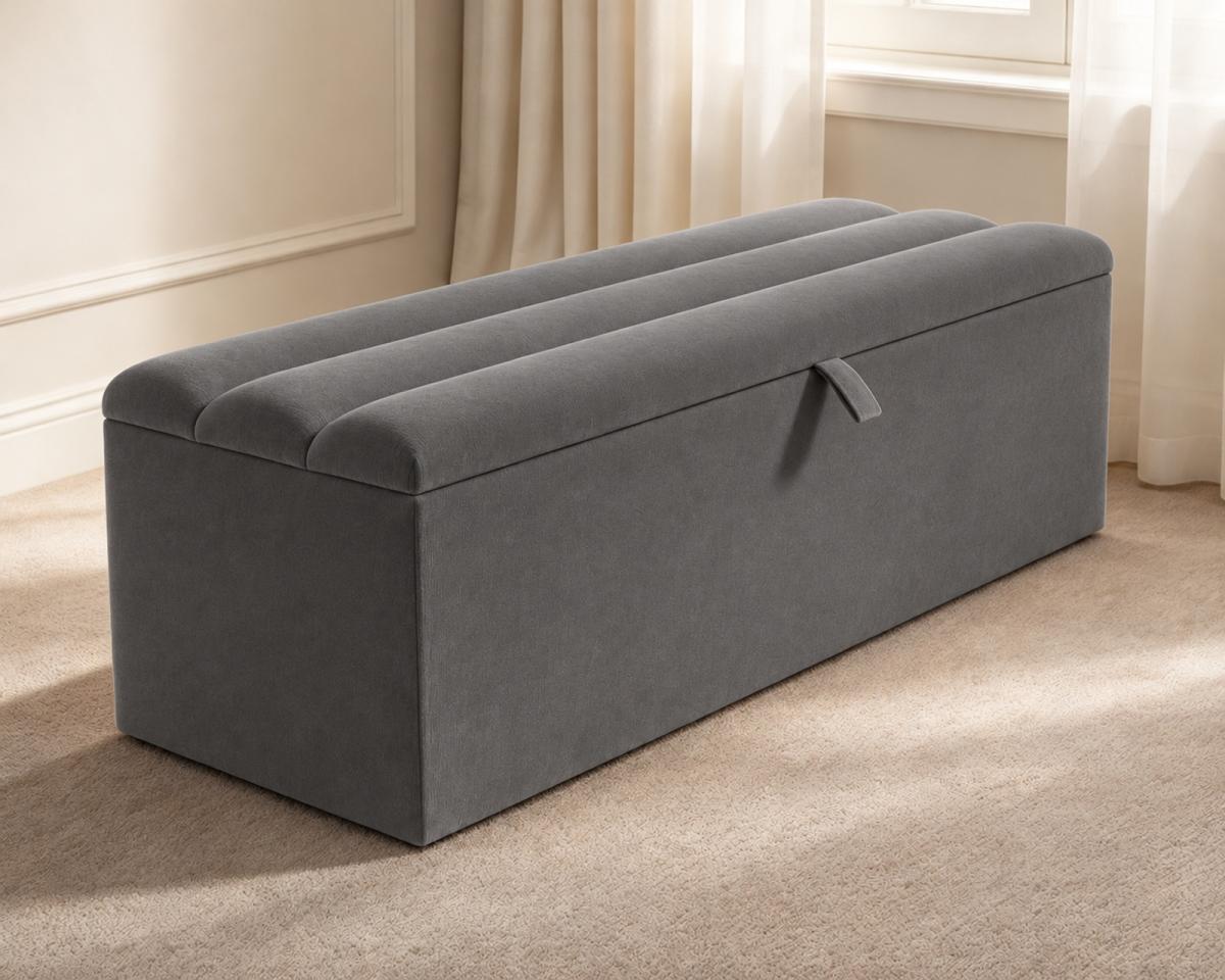 Ashbury Ottoman Storage Box, view 16