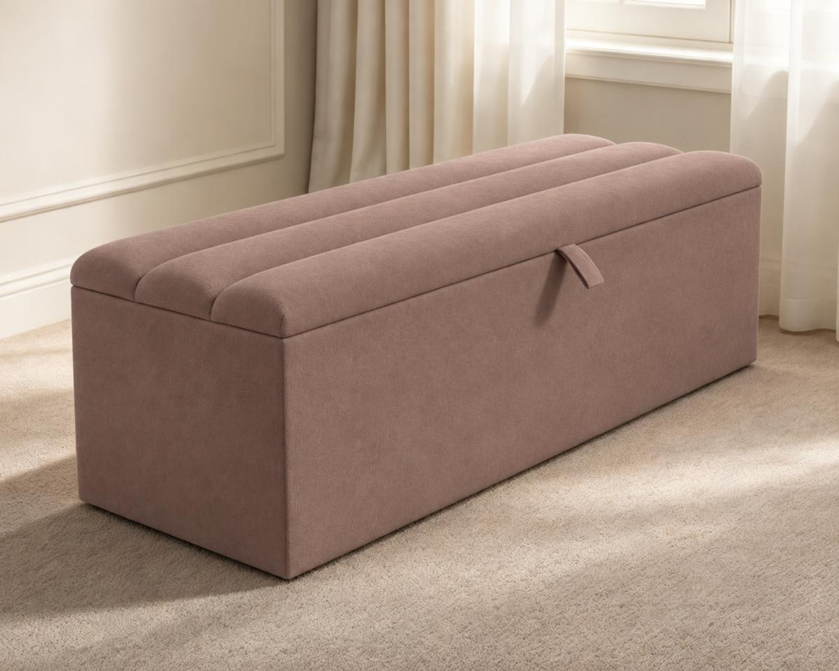 Ashbury Ottoman Storage Box, view 18