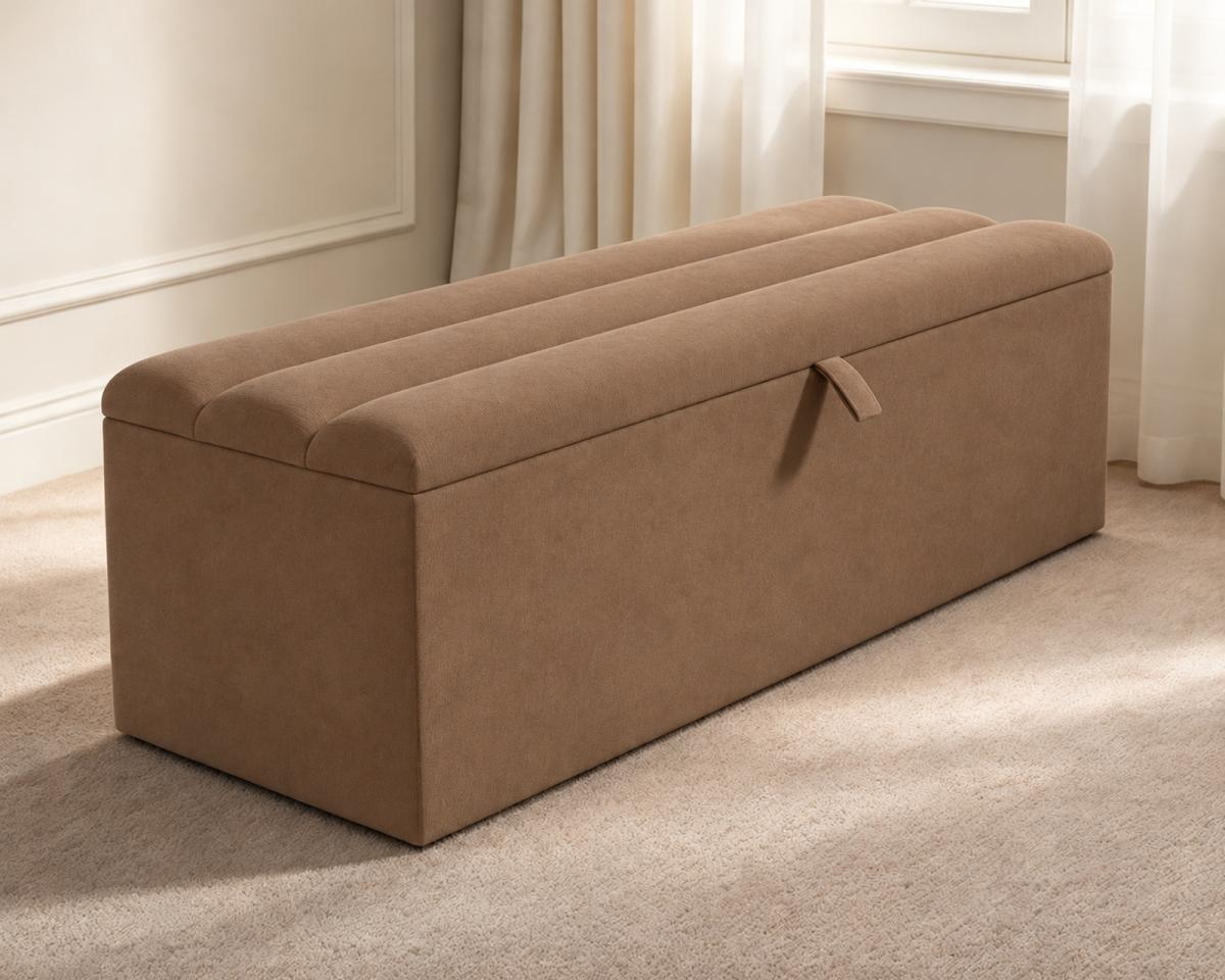 Ashbury Ottoman Storage Box, view 19