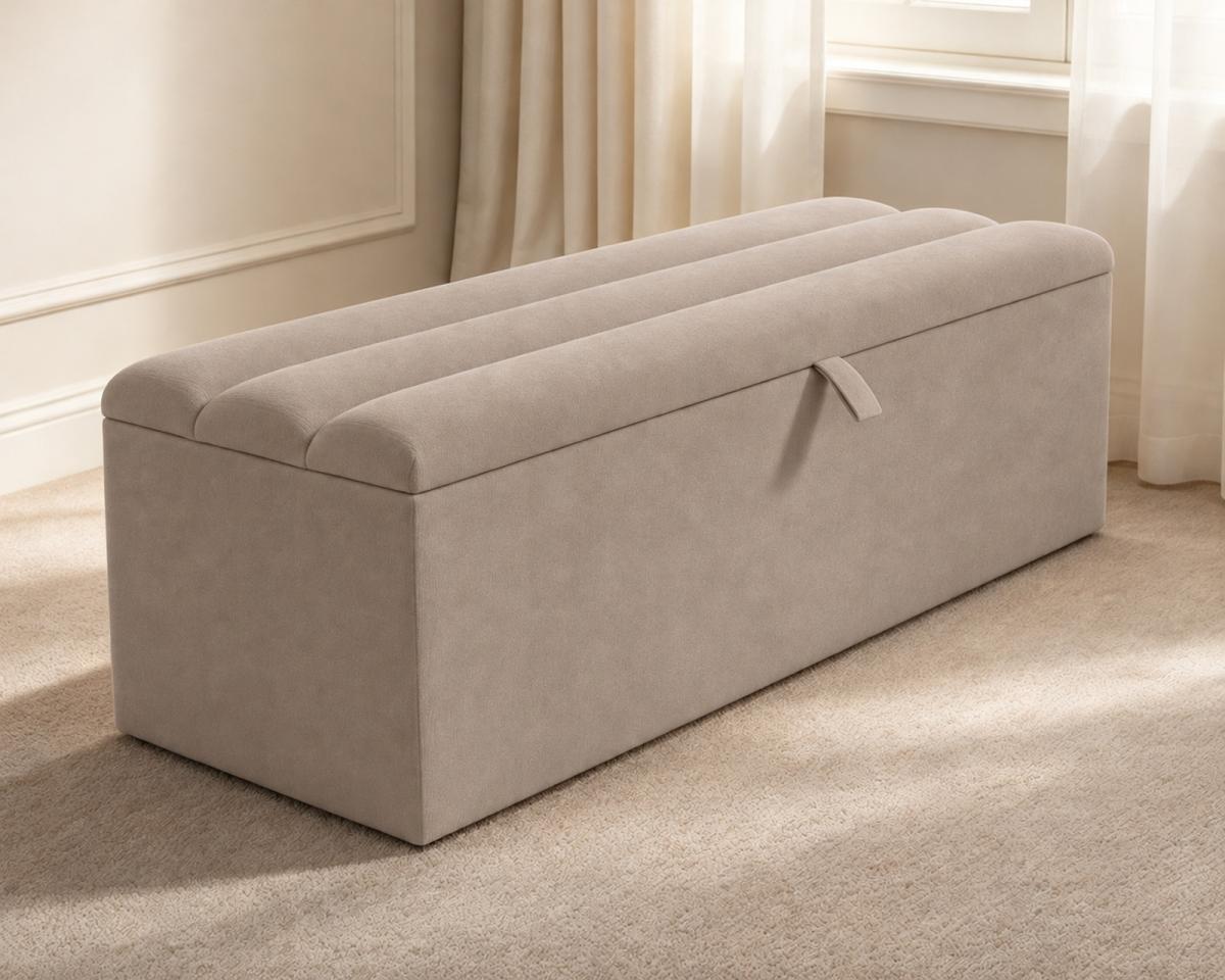 Ashbury Ottoman Storage Box, view 20