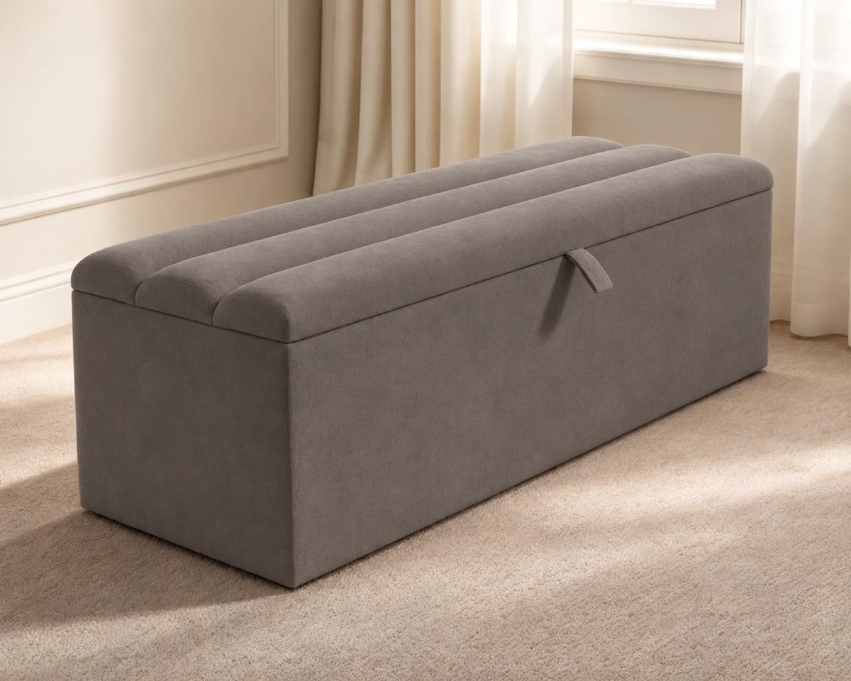 Ashbury Ottoman Storage Box, view 21