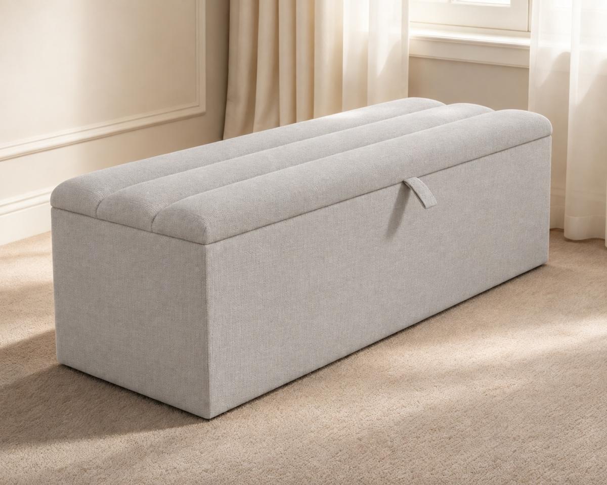 Ashbury Ottoman Storage Box, view 26