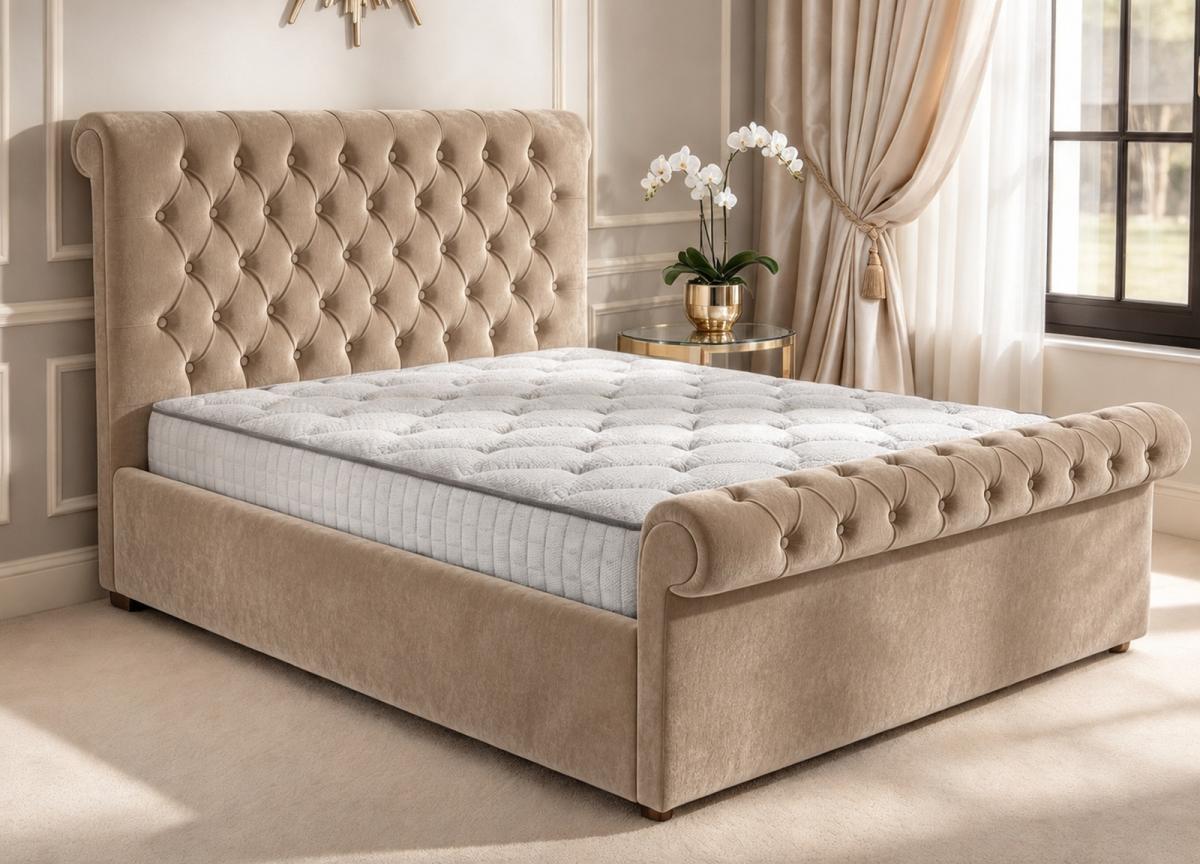 Beaumont Upholstered Bed, view 7