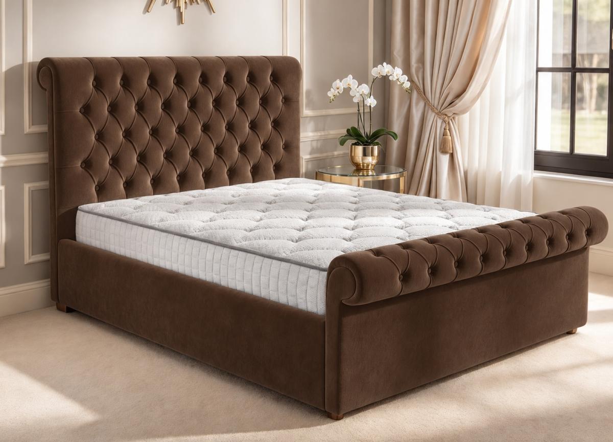 Beaumont Upholstered Bed, view 13