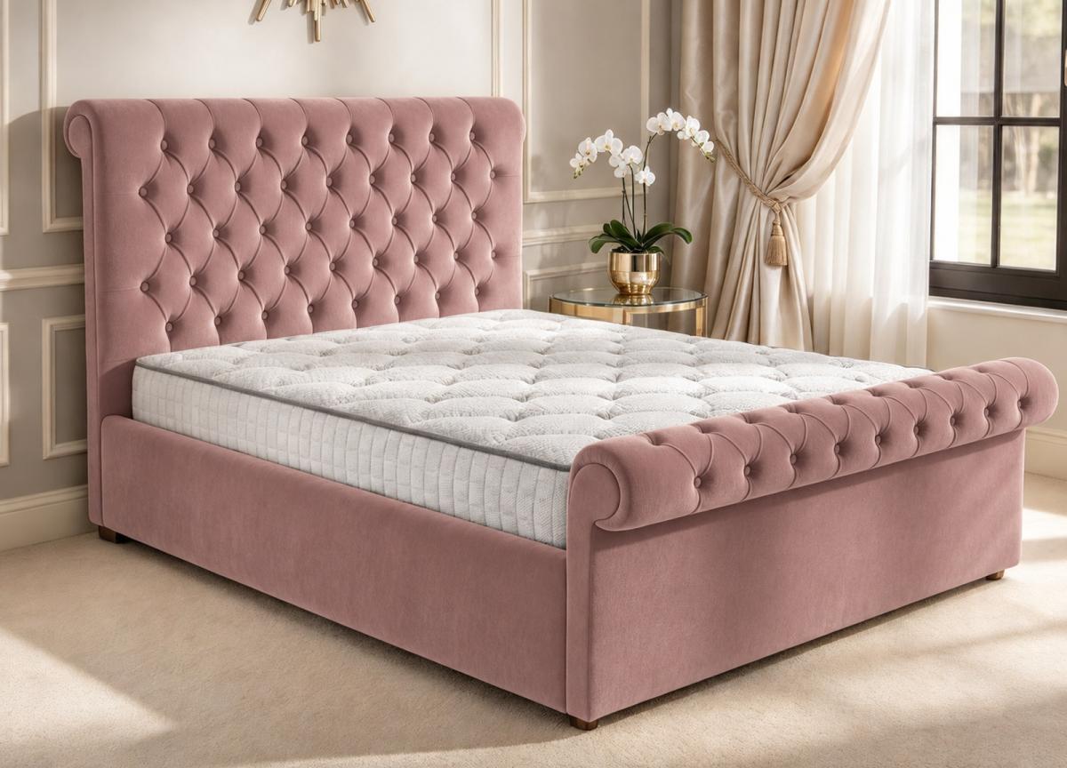 Beaumont Upholstered Bed, view 14