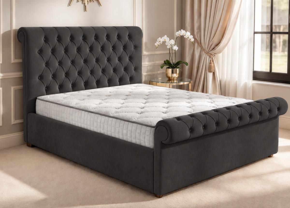 Beaumont Upholstered Bed, view 17