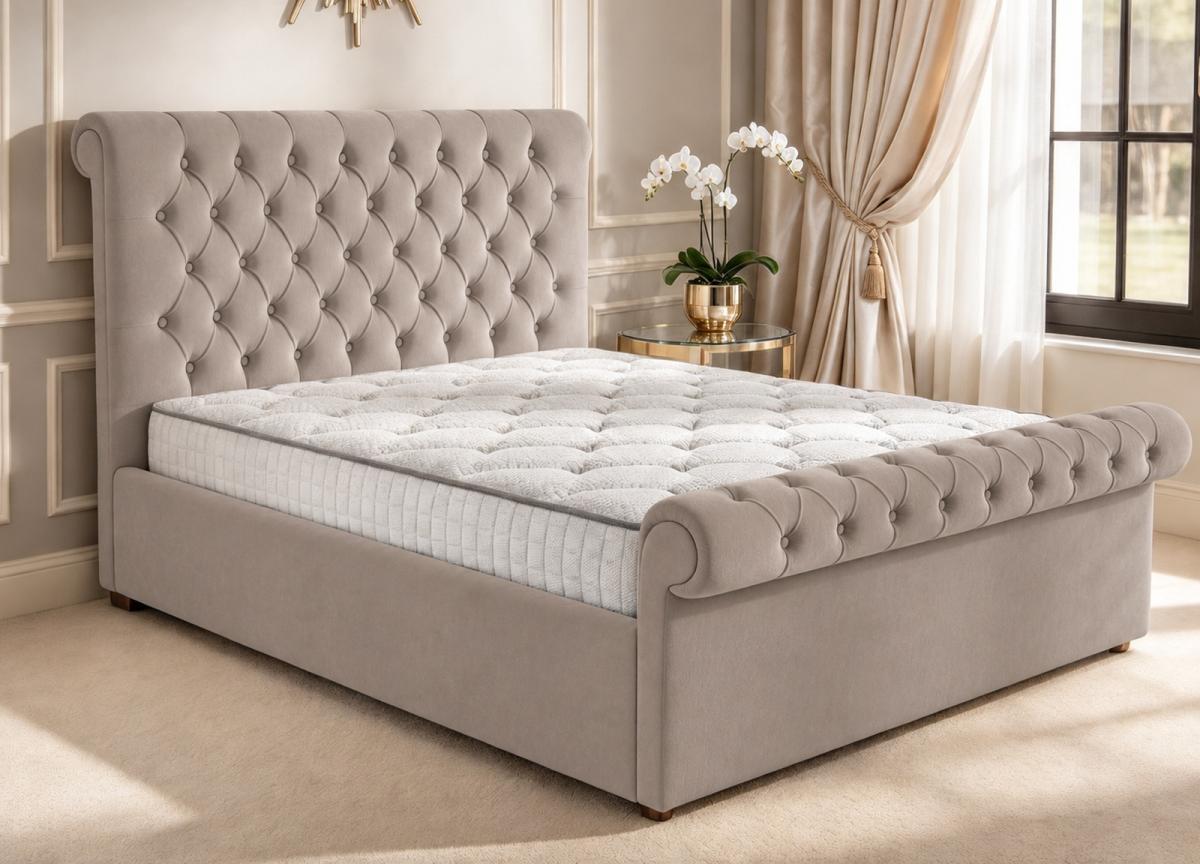 Beaumont Upholstered Bed, view 20
