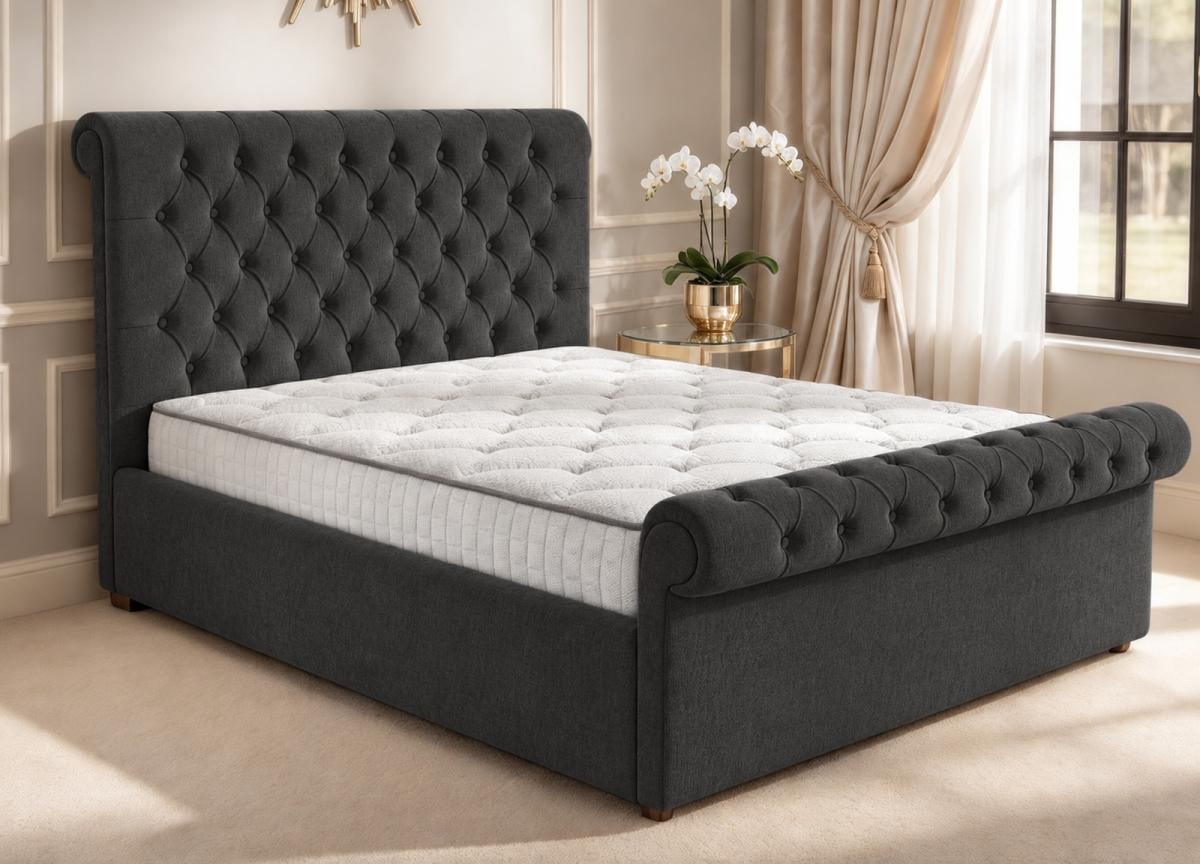 Beaumont Upholstered Bed, view 22