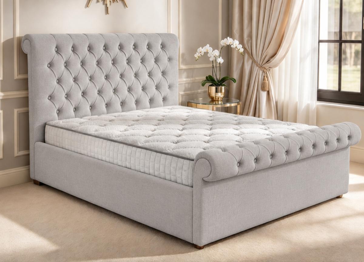 Beaumont Upholstered Bed, view 26