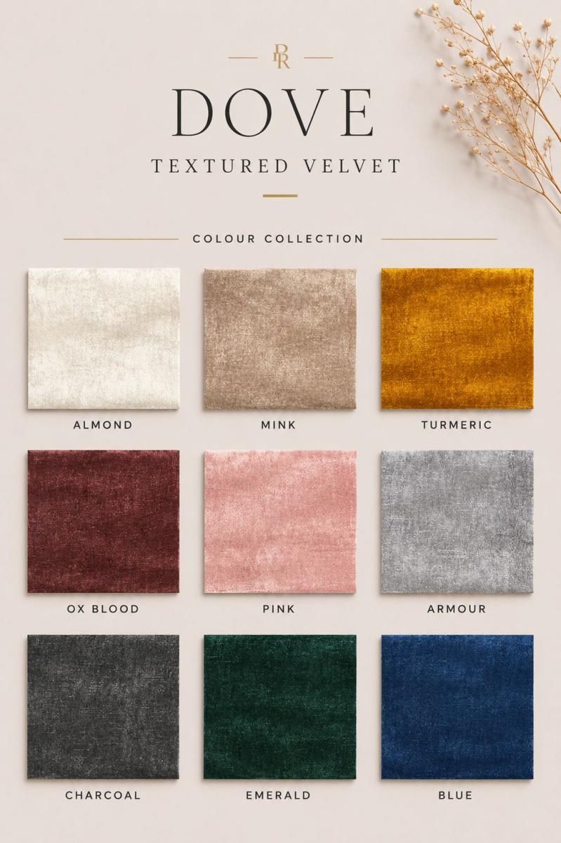 Dove Samples — Fabric Samples handmade to order by Langham Furniture, image 2 of 2