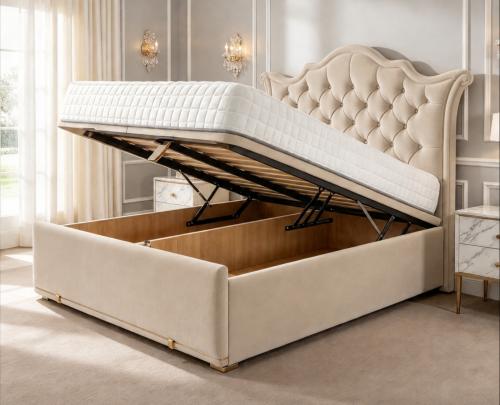 Cream Plush Velvet