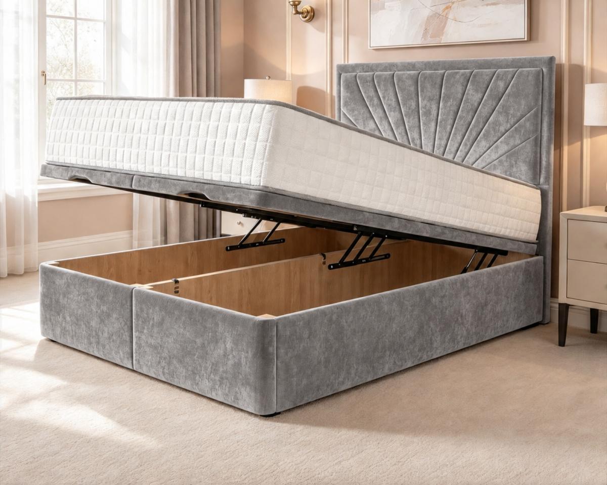 Bramley Ottoman Divan Bed, view 3