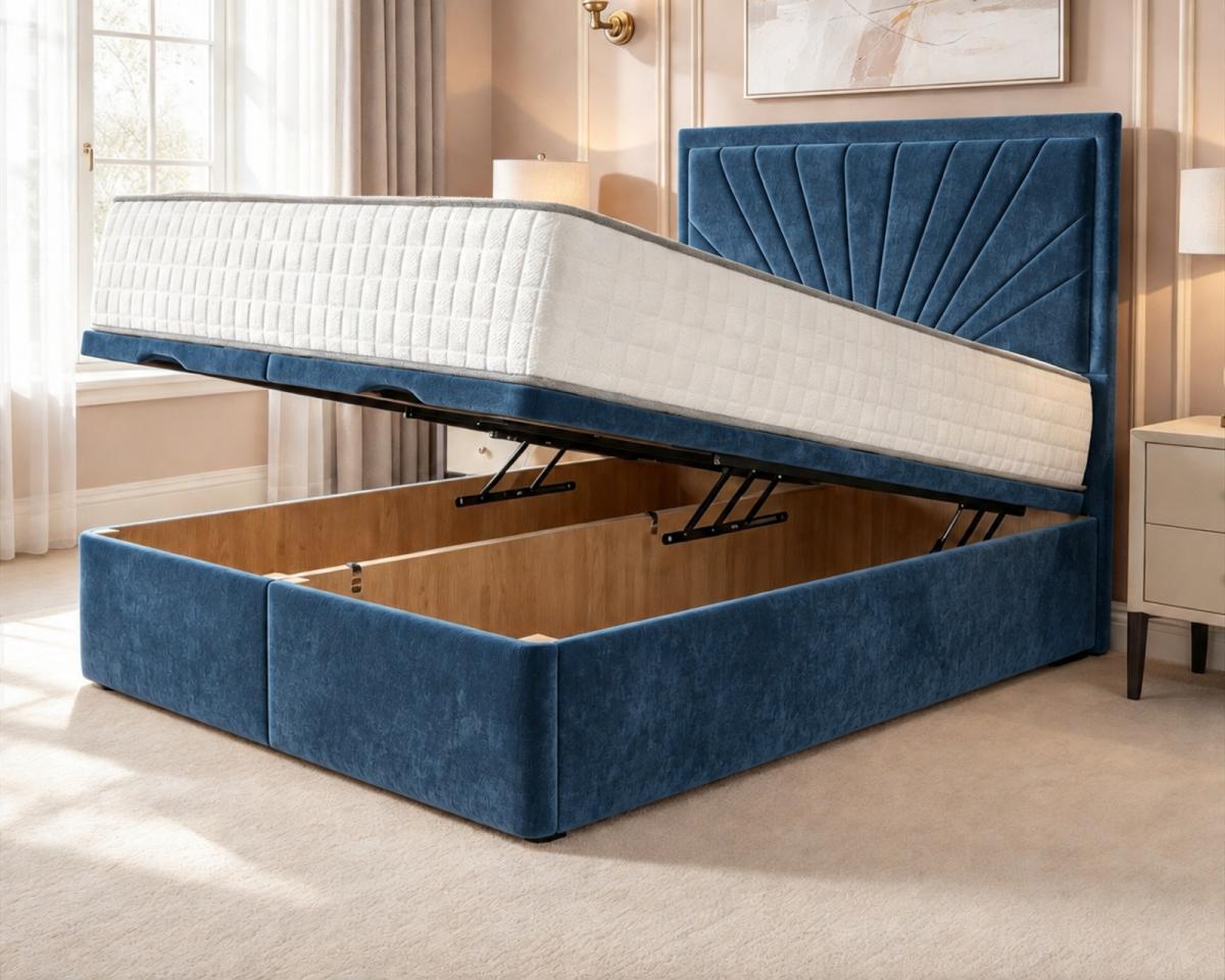 Bramley Ottoman Divan Bed, view 4