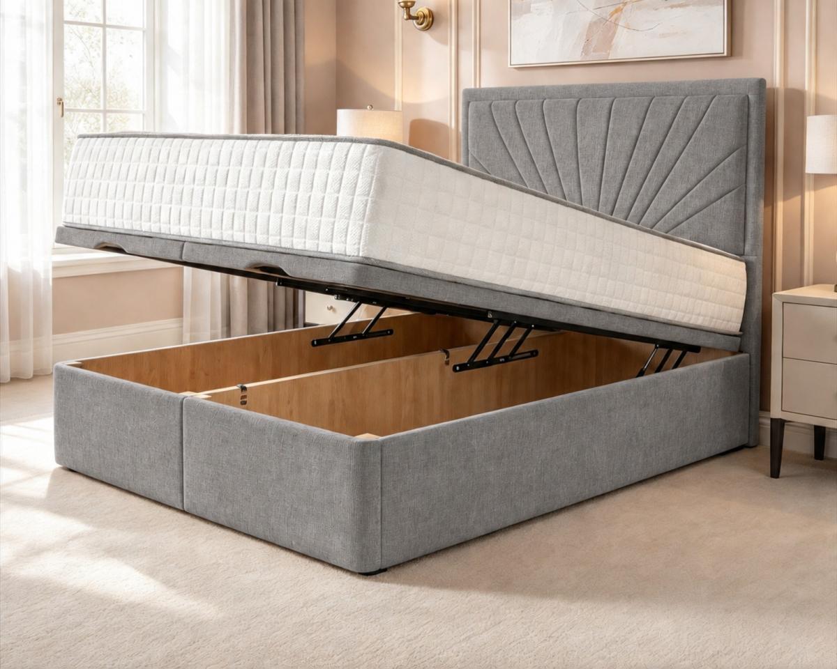 Bramley Ottoman Divan Bed, view 25
