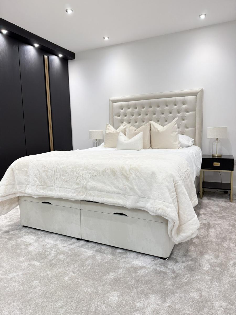 Belle Divan — Divan Beds handmade to order by Langham Furniture, image 1 of 6