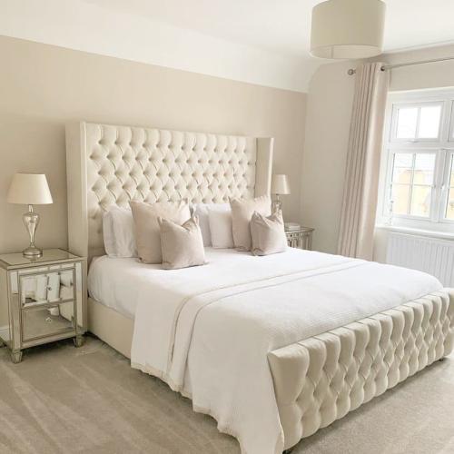 Hampton High Foot End — Bed Frames handmade to order by Langham Furniture