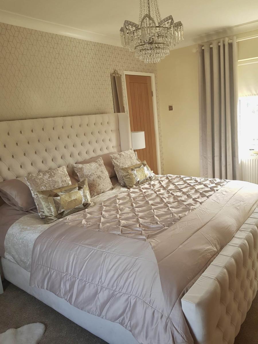 Hampton High Foot End — Bed Frames handmade to order by Langham Furniture, image 2 of 5