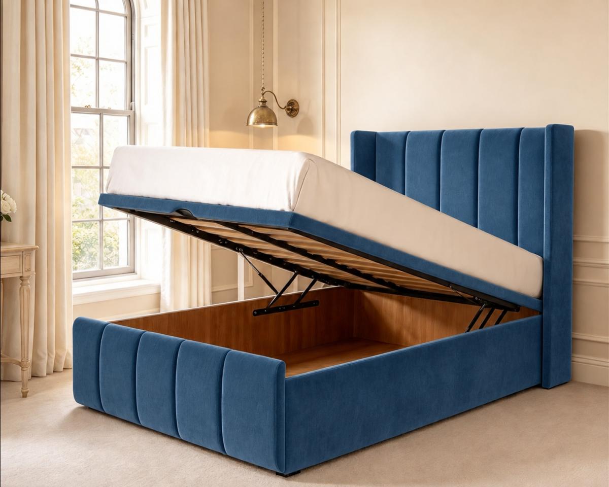 Clarendon Kids Wingback Ottoman Divan Bed, view 10