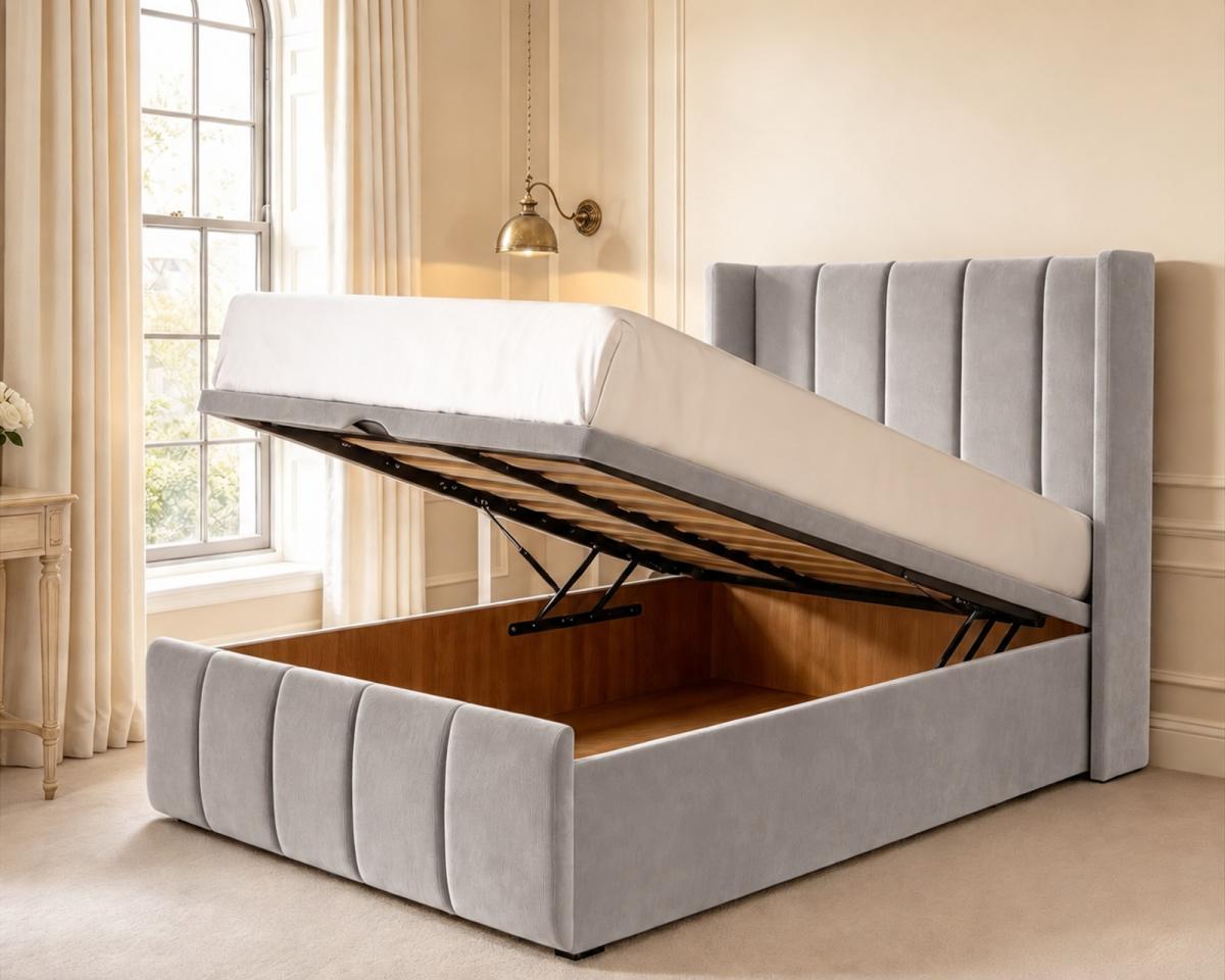 Clarendon Kids Wingback Ottoman Divan Bed, view 15