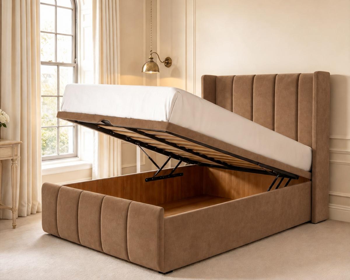 Clarendon Kids Wingback Ottoman Divan Bed, view 19