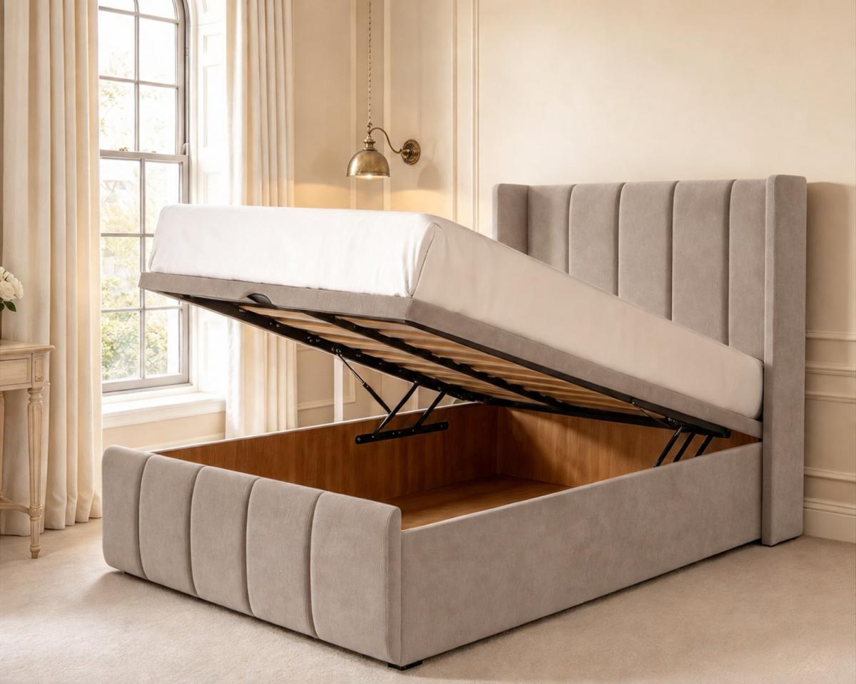 Clarendon Kids Wingback Ottoman Divan Bed, view 20