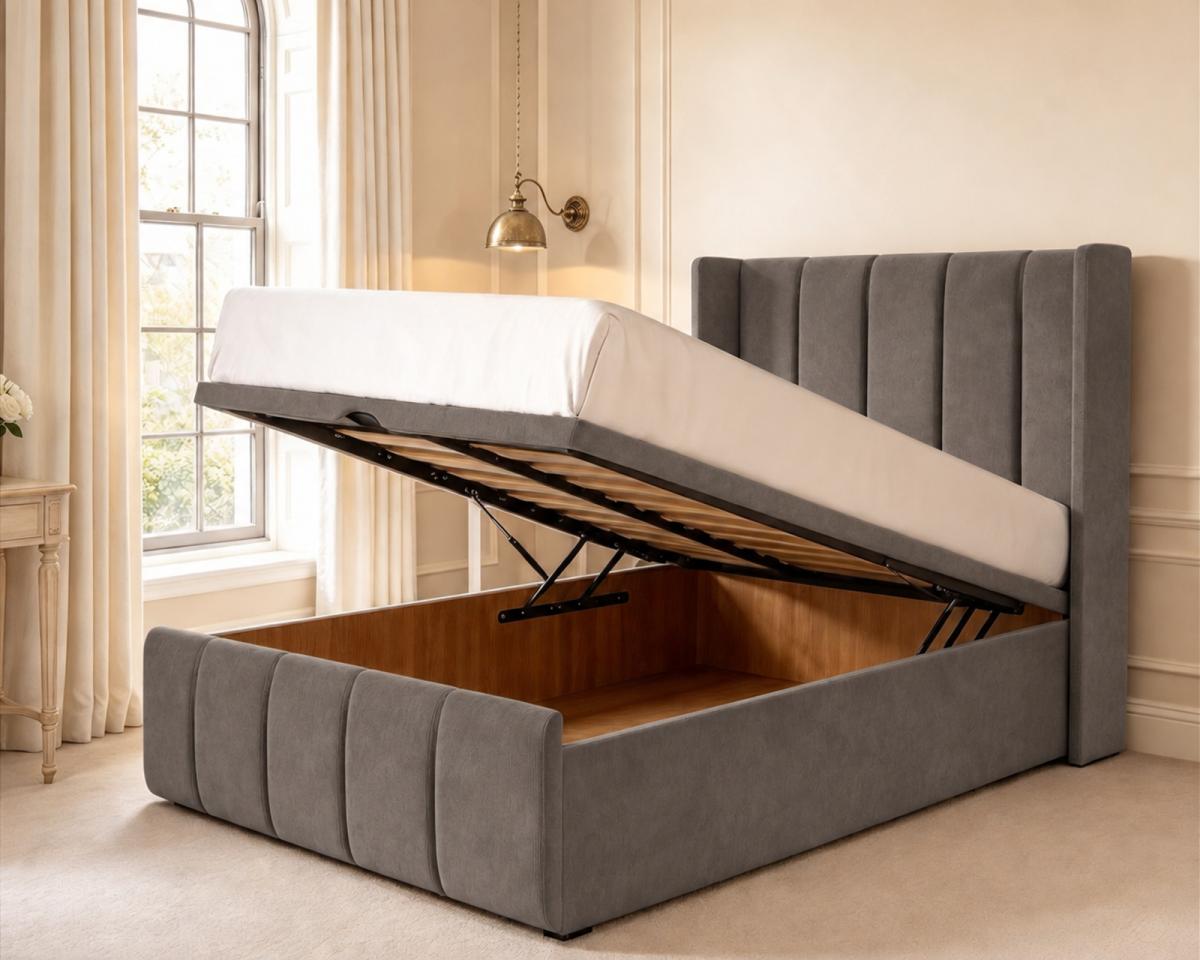Clarendon Kids Wingback Ottoman Divan Bed, view 21
