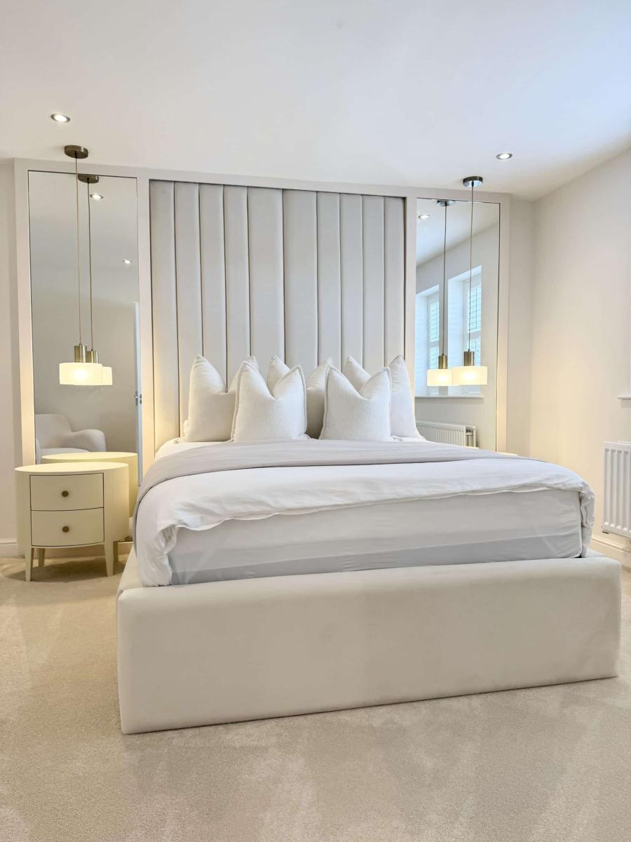 Aliza — Bed Frames handmade to order by Langham Furniture, image 1 of 6