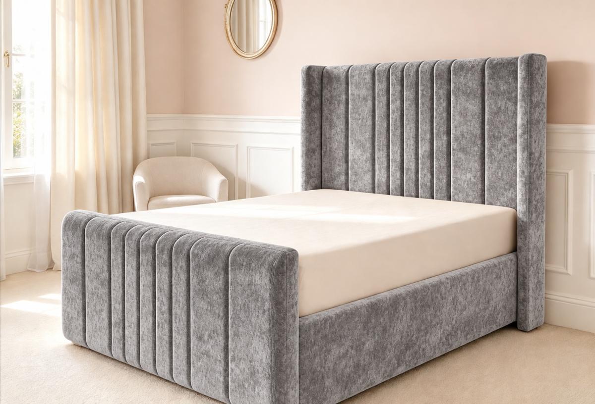 Delamere Kids Upholstered Bed, view 3