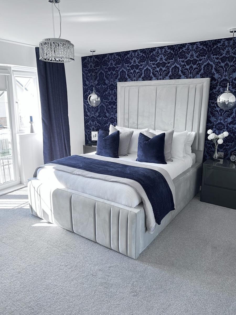 Lucia — Bed Frames handmade to order by Langham Furniture, image 2 of 2