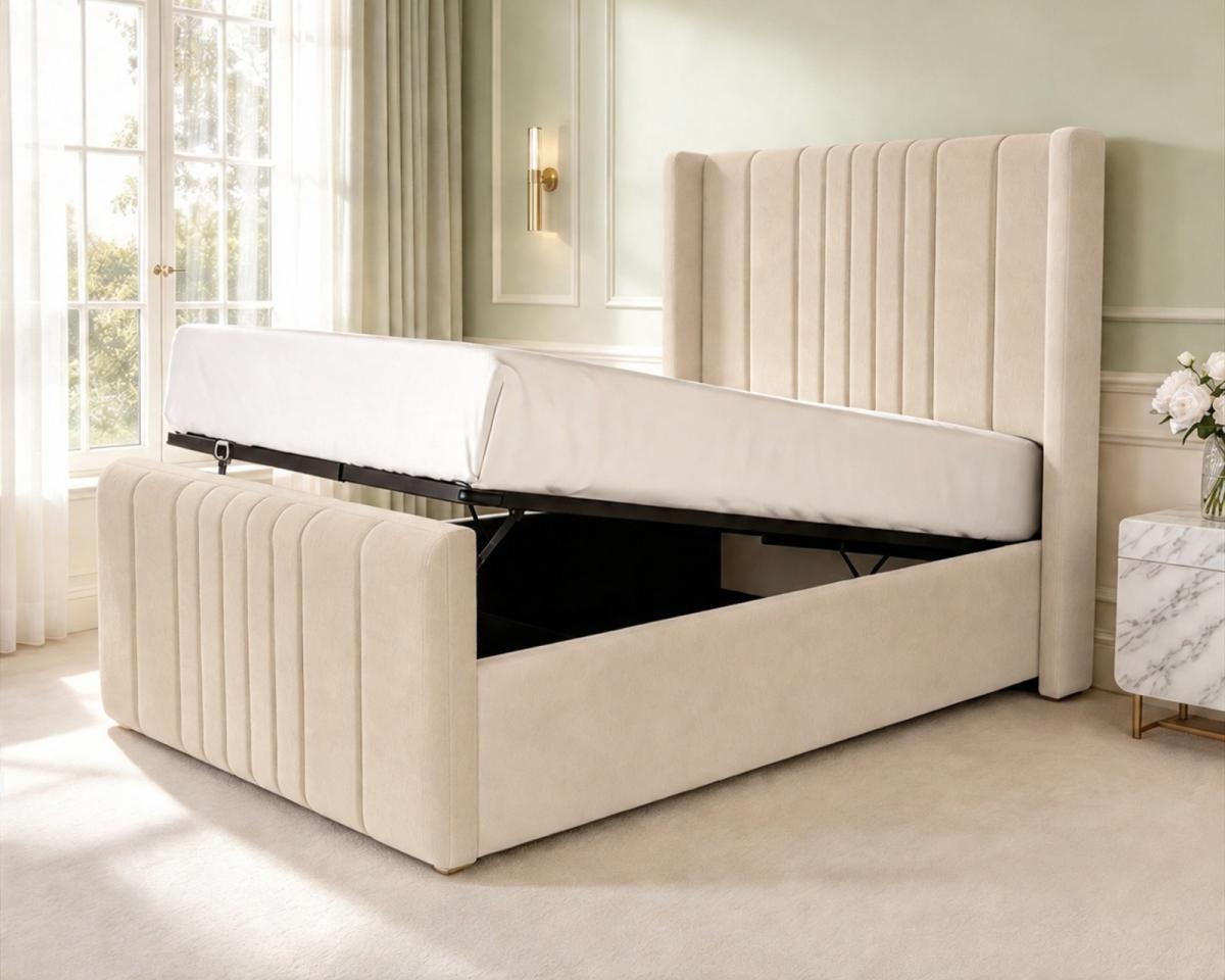 Delamere Kids Upholstered Ottoman Bed — Kids Upholstered Ottoman Bed, made to order