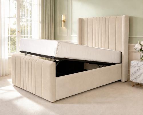 Delamere Kids Upholstered Ottoman Bed — Kids Upholstered Ottoman Bed, made to order