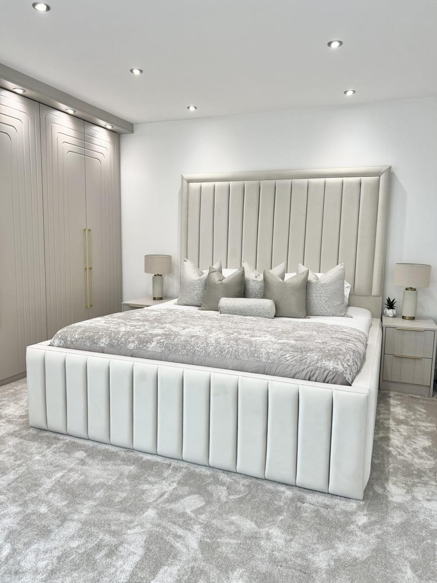 Aria — Bed Frames handmade to order by Langham Furniture, image 1 of 6