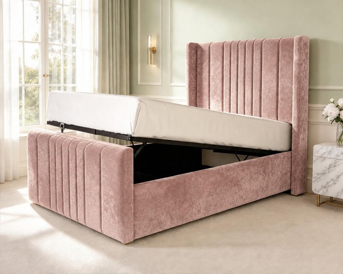 Delamere Kids Upholstered Ottoman Bed, view 8