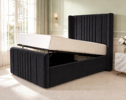Black Plush Velvet