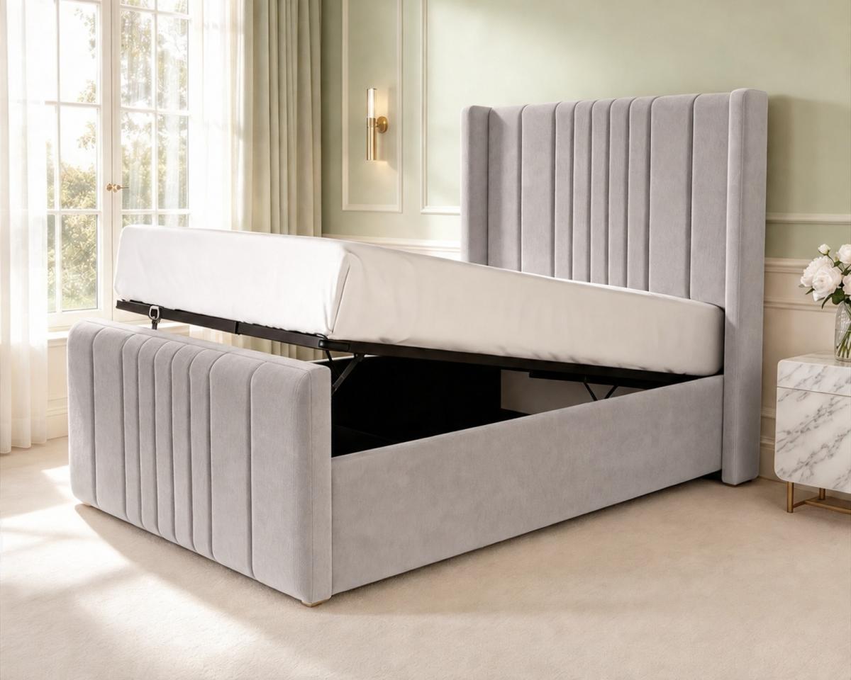 Delamere Kids Upholstered Ottoman Bed, view 15