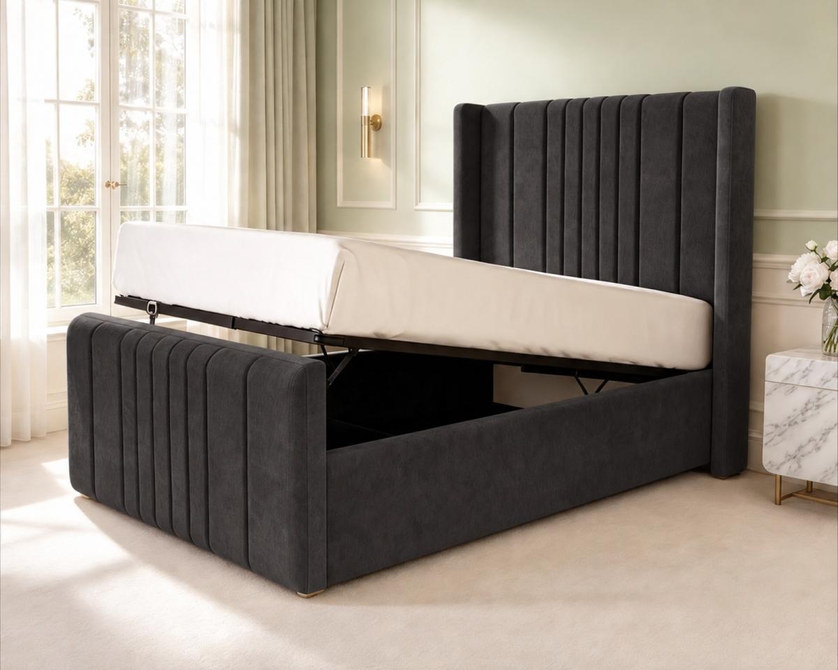 Delamere Kids Upholstered Ottoman Bed, view 17