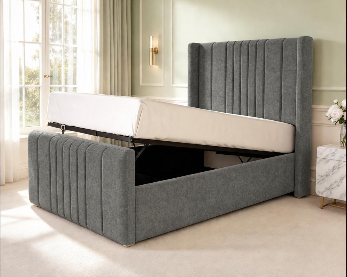 Delamere Kids Upholstered Ottoman Bed, view 23