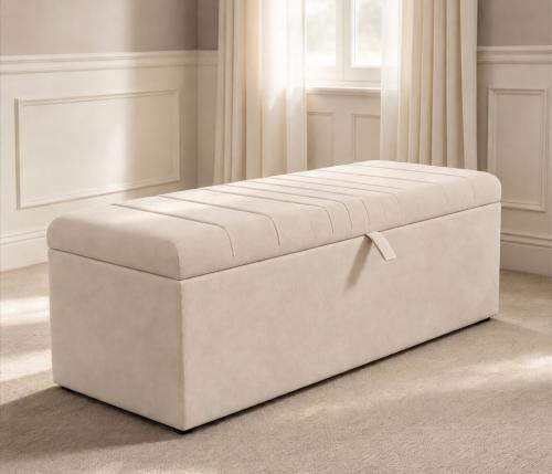 Delamere Ottoman Storage Box — Ottoman Storage Boxes, made to order