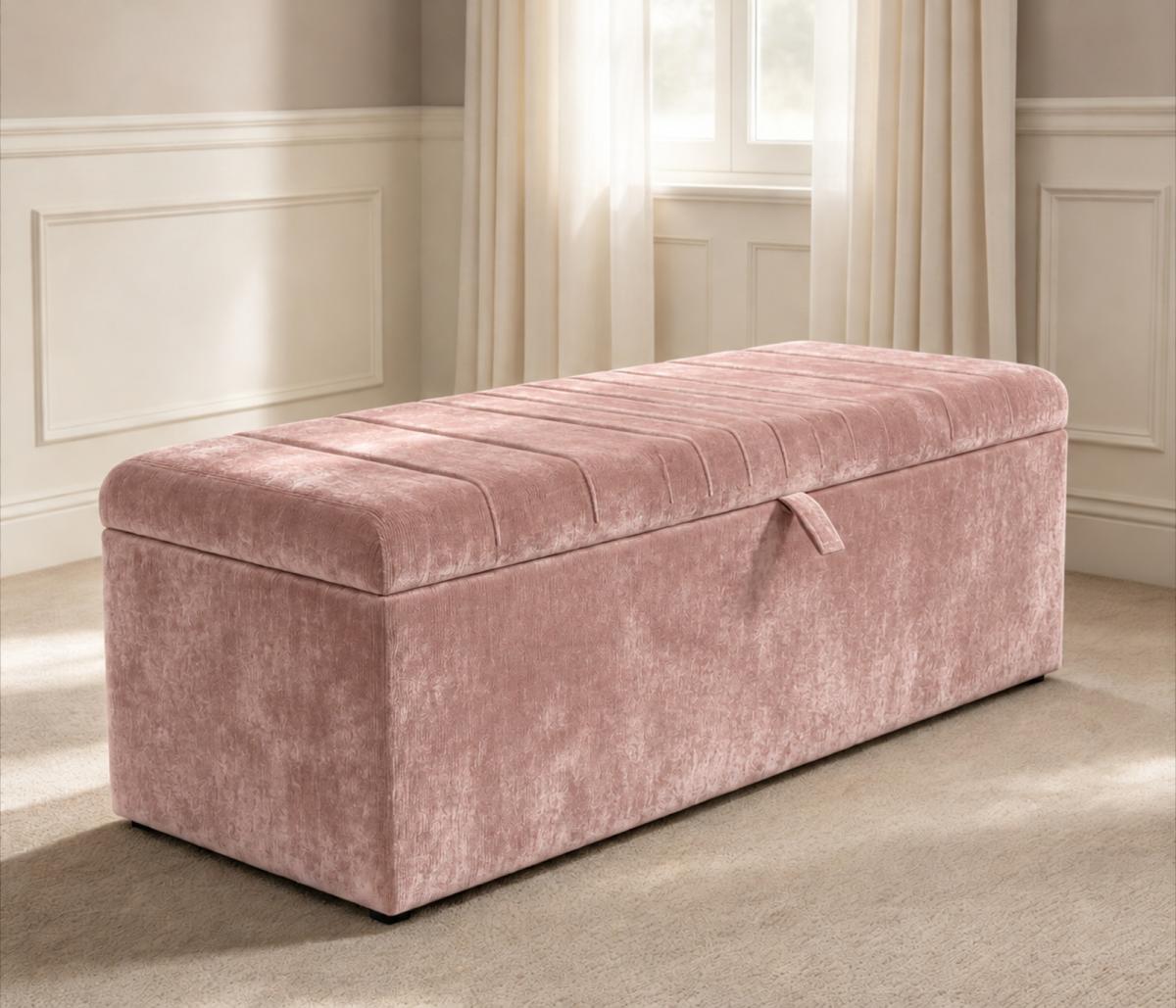 Delamere Ottoman Storage Box, view 8
